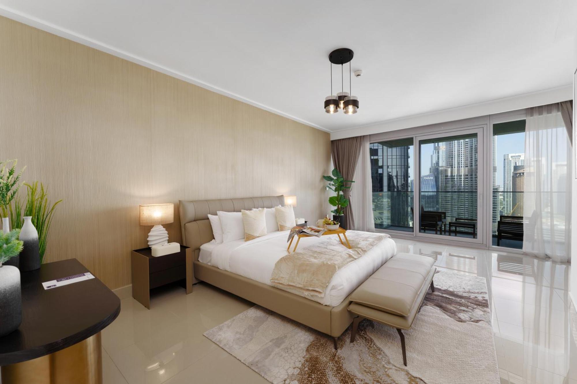 Maison Privee - Ultimate Living With Front-Row Views Of Burj Khalifa & Dubai Fountains Zewnętrze zdjęcie